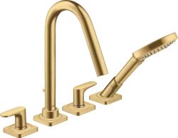Hansgrohe AXOR Citterio M 4-lyukú perem. sz. kádcstp, br. gold (34454250)