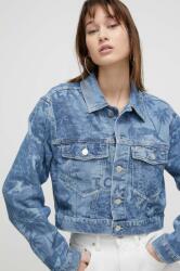 Tommy Jeans farmerdzseki női, átmeneti - kék XS - answear - 43 990 Ft
