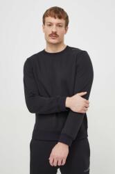 Calvin Klein edzős pulóver fekete, sima - fekete S