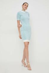 GUESS ruha LISE bézs, mini, testhezálló, W3YK39 Z37K0 - kék M