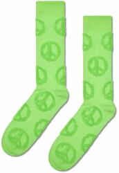 Happy Socks zokni Terry Peace Sign Sock zöld - zöld 36/40