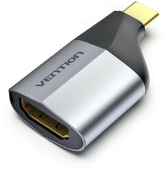 Vention USB-C -> HDMI/F (4K, 60Hz, ABS, szürke), adapter (TCAH0) - onlinepatron