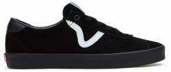 Vans bőr tornacipő Sport Low fekete, női, VN000CQRBKA1 - fekete Női 40