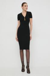 Elisabetta Franchi ruha fekete, mini, testhezálló, AM62S41E2 - fekete 36