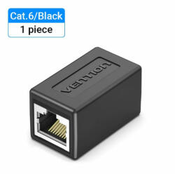 Vention UTP (Cat. 6, Keystone jack, fekete), 5db, csatlakozó (IPVB0-5) - onlinepatron
