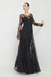 Blugirl Blumarine ruha fekete, maxi, harang alakú - fekete 36