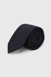 Hugo selyen nyakkendő sötétkék - sötétkék Univerzális méret - answear - 16 990 Ft