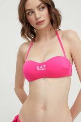 EA7 Emporio Armani kétrészes fürdőruha rózsaszín, enyhén merevített kosaras - rózsaszín L - answear - 23 990 Ft
