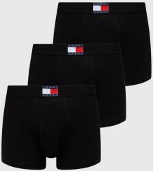 Tommy Jeans boxeralsó 3 db fekete, férfi - fekete M - answear - 12 990 Ft