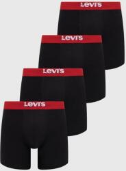 Levi's boxeralsó 4 db fekete, férfi - fekete M - answear - 21 990 Ft