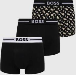 Boss boxeralsó 3 db fekete, férfi - fekete M - answear - 13 990 Ft