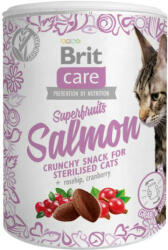  Brit Care Cat Snack Superfruits & Salmon jutalomfalat macskáknak 100g - vetpluspatika
