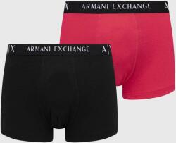 Armani Exchange boxeralsó 2 db rózsaszín, férfi - rózsaszín XL