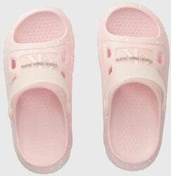 Calvin Klein Jeans gyerek papucs rózsaszín - rózsaszín 32/33 - answear - 17 990 Ft