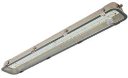 Simotrade INOX LED-236 mennyezeti/függesztett lámpatest, 5660lm, 46W teljesítmény, 4000K színhőmérséklet, IP65 védettség, 5 év garancia, 1310x200x90mm ( SIMOTRADE 60 016236807 ) (60 016236807)