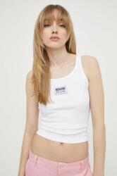 Moschino Jeans top női, fehér - fehér M - answear - 38 990 Ft
