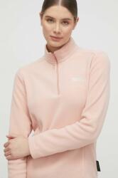 Jack Wolfskin sportos pulóver Taunus rózsaszín, sima - rózsaszín L - answear - 24 990 Ft