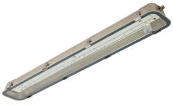 Simotrade INOX LED-258 mennyezeti/függesztett lámpatest, 9050lm, 76W teljesítmény, 4000K színhőmérséklet, IP65 védettség, 5 év garancia, 1610x200x90mm ( SIMOTRADE 60 016258808 ) (60 016258808)