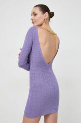Elisabetta Franchi ruha lila, mini, testhezálló, AM66B41E2 - lila 36