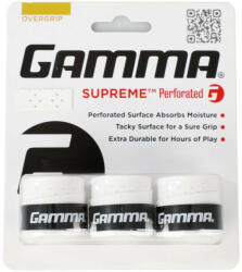 Gamma Overgrip Gamma Supreme Perforated 3P - white
