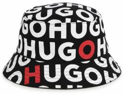 Hugo kifordítható gyerek pamut kalap fekete, pamut - fekete 58