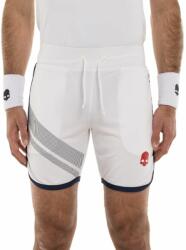 Hydrogen Férfi tenisz rövidnadrág Hydrogen Sport Stripes Tech Shorts - white/blue navy