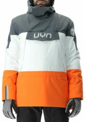 UYN Man Natyon Flag Jacket Half Zip 2.0 iron gate/blanc/scarlet ibis sídzseki
