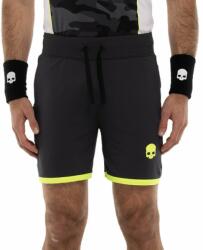 Hydrogen Pantaloni scurți tenis bărbați "Hydrogen Camo Tech Shorts - anthracite camouflage/anthracite/yellow
