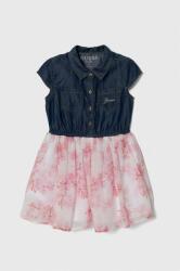 Guess gyerek ruha rózsaszín, mini, harang alakú - rózsaszín 118-122 - answear - 20 990 Ft
