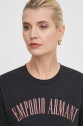 Giorgio Armani pamut póló női, fekete - fekete XL - answear - 49 990 Ft