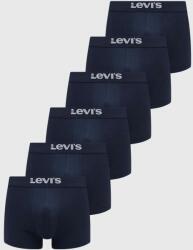 Levi's boxeralsó 6 db sötétkék, férfi - sötétkék M