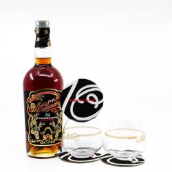 Ron Millonario Aniversario Reserva 10 éves 2 ajándék pohárral rum (0, 7L / 40%) - ginnet