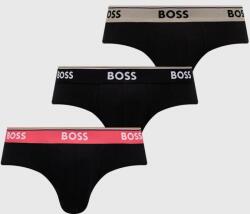 Boss alsónadrág 3 db fekete, férfi - fekete L - answear - 12 990 Ft