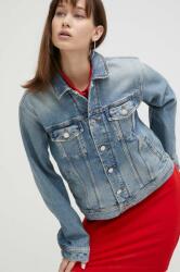 Tommy Jeans farmerdzseki női, átmeneti, oversize - kék XS