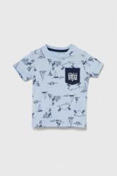 GUESS gyerek pamut póló mintás - kék 122-125 - answear - 10 990 Ft
