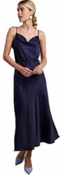 Y.A.S Női ruha YASTHEA Standard Fit 26028891 Evening Blue (Méret XS)