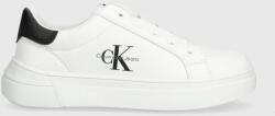Calvin Klein Jeans gyerek sportcipő fehér - fehér 36 - answear - 33 990 Ft