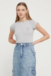 Desigual t-shirt női, szürke - szürke S - answear - 16 990 Ft