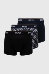 Boss boxeralsó 3 db sötétkék, férfi - sötétkék L - answear - 13 990 Ft
