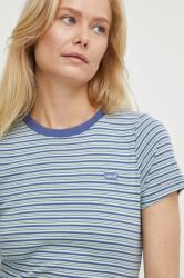Levi's pamut póló női, sötétkék - sötétkék XS - answear - 7 990 Ft
