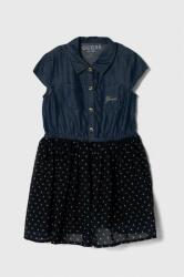 Guess gyerek ruha sötétkék, mini, harang alakú - sötétkék 105-112 - answear - 20 990 Ft