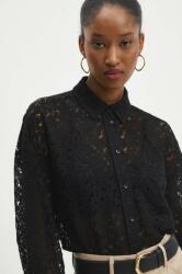 ANSWEAR ing női, galléros, fekete, regular - fekete L - answear - 11 990 Ft