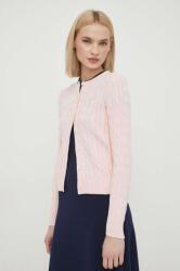 Lauren Ralph Lauren pamut pulóver rózsaszín - rózsaszín XL