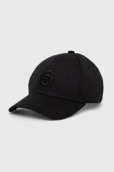 Boss baseball sapka fekete, nyomott mintás - fekete Univerzális méret - answear - 13 990 Ft