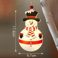 Masterled LED hóember medál 11, 5cm 2700K karácsonyi LVT (LVTCHO0022)