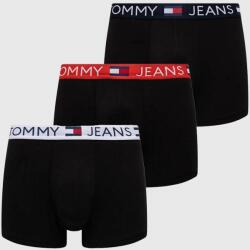 Tommy Jeans boxeralsó 3 db fekete, férfi - fekete S - answear - 12 990 Ft