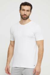 Tommy Hilfiger pamut póló 3 db fehér, férfi, sima - fehér M
