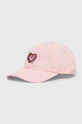Converse baseball sapka rózsaszín, nyomott mintás - rózsaszín Univerzális méret - answear - 10 990 Ft
