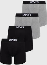 Levi's boxeralsó 4 db fekete, férfi - fekete L - answear - 21 990 Ft