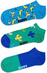 Happy Socks zokni Banana Low Socks 3 pár - kék 36/40